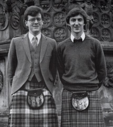 Robin Mitchell and Colin MacPhail, The Cadies 1984